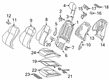 Diagram for 2020 Mercedes-Benz G63 AMG Seat Heater Pad - 463-906-79-01