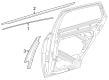 Diagram for 2023 Mercedes-Benz GLC300 Door Moldings - 254-730-15-00