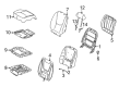 Diagram for Mercedes-Benz ML320 Seat Cushion Pad - 163-910-05-50