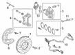 Diagram for Mercedes-Benz GLS63 AMG Brake Caliper Bracket - 463-423-24-00