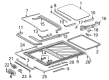 Diagram for 2003 Mercedes-Benz E320 Sunroof Motor - 202-820-05-08