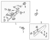 Diagram for 2012 Mercedes-Benz GLK350 Glove Box - 204-680-16-91