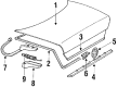 Diagram for 1990 Mercedes-Benz 300CE Weather Strip - 124-750-02-98