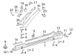 Diagram for 2009 Mercedes-Benz SL600 Weather Strip - 230-690-01-98