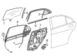 Diagram for Mercedes-Benz S450 Weather Strip - 222-735-06-65