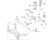 Diagram for 2020 Mercedes-Benz A220 Tie Rod End - 247-350-18-00-64