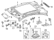 Diagram for 2019 Mercedes-Benz CLA250 Interior Lights - 204-820-48-01