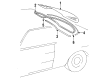 Diagram for 1985 Mercedes-Benz 300CD Weather Strip - 123-670-05-39