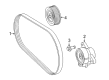 Diagram for Mercedes-Benz GLE550e Drive Belt - 003-993-14-96