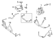 Diagram for 2014 Mercedes-Benz C250 Power Steering Hose - 207-466-00-88