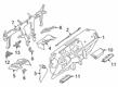 Diagram for 2023 Mercedes-Benz G550 Instrument Cluster - 463-680-21-11-9E43