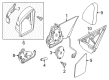 Diagram for 2013 Mercedes-Benz CL600 Mirror Cover - 212-810-01-15-9197