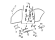 Diagram for Mercedes-Benz S55 AMG Pillar Panels - 220-690-30-40-7G16