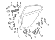 Diagram for 2006 Mercedes-Benz CLS500 Door Hinge - 219-730-08-37