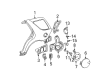 Diagram for Mercedes-Benz ML500 Fuel Filler Housing - 163-630-05-67