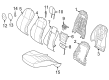 Diagram for 2016 Mercedes-Benz C63 AMG S Seat Cushion Pad - 205-910-48-27-8S06