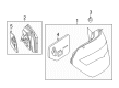 Diagram for 2015 Mercedes-Benz E63 AMG Back Up Light - 212-906-27-57-64