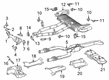 Diagram for 2021 Mercedes-Benz GLC43 AMG Muffler - 253-490-75-02