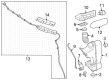 Diagram for 2023 Mercedes-Benz EQS 450+ SUV Washer Pump - 232-869-11-00