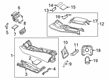 Diagram for 2021 Mercedes-Benz S560 Center Console Base - 217-680-24-01-9H15