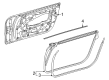 Diagram for 2019 Mercedes-Benz AMG GT Door Moldings - 190-720-28-02