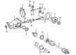 Diagram for Mercedes-Benz CLK320 Wheel Hub Bolt - 000-990-48-07