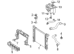 Diagram for 2009 Mercedes-Benz CLK350 Coolant Pipe - 203-501-63-82