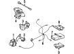 Diagram for 1986 Mercedes-Benz 300SDL Brake Master Cylinder - 004-430-39-01