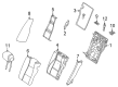 Diagram for Mercedes-Benz GLE450 Seat Heater Pad - 167-906-46-07