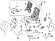 Diagram for 2023 Mercedes-Benz GLS63 AMG Seat Cushion Pad - 167-930-33-02