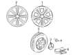 Diagram for 2020 Mercedes-Benz GLS450 Alloy Wheels - 167-401-09-00-7X21