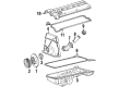 Diagram for Mercedes-Benz 300SL Valve Cover - 104-010-11-30