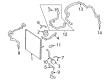 Diagram for Mercedes-Benz Radiator - 099-500-84-01