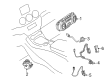 Diagram for Mercedes-Benz CLA45 AMG A/C Switch - 246-900-18-08