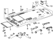 Diagram for 2021 Mercedes-Benz GLS450 Interior Lights - 000-906-77-07