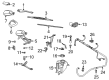 Diagram for 1997 Mercedes-Benz E420 Washer Reservoir - 210-869-09-20