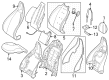 Diagram for Mercedes-Benz EQE AMG Seat Cushion Pad - 295-910-08-04-9H93