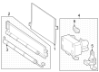 Diagram for 2023 Mercedes-Benz EQE 500 SUV A/C Condenser - 099-500-47-02