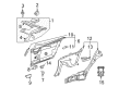 Diagram for 2005 Mercedes-Benz CLK55 AMG Pillar Panels - 209-690-06-25-7F91