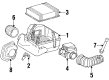 Diagram for Mercedes-Benz 300D Air Intake Hose - 602-090-06-30