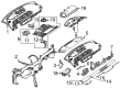 Diagram for 2021 Mercedes-Benz GLE63 AMG S Instrument Cluster - 167-680-99-00-3D16