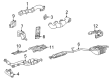 Diagram for 2000 Mercedes-Benz C280 Muffler - 202-490-35-21