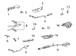 Diagram for 2002 Mercedes-Benz C320 Catalytic Converter - 203-490-28-20-80