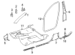 Diagram for 2010 Mercedes-Benz ML63 AMG Weather Strip - 164-690-06-76-9G44