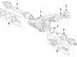 Diagram for 2007 Mercedes-Benz ML350 Axle Shaft - 164-330-19-01