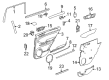 Diagram for 2009 Mercedes-Benz ML63 AMG Interior Door Handle - 164-760-23-61