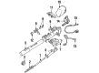 Diagram for Mercedes-Benz 300D Air Bag Clockspring - 126-464-09-43