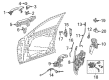 Diagram for 2020 Mercedes-Benz C300 Window Regulator - 205-720-49-23