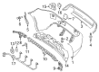 Diagram for Mercedes-Benz SLK350 Bumper - 172-885-14-25-9999