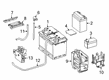 Diagram for 2009 Mercedes-Benz CLS63 AMG Battery Cables - 211-545-05-08